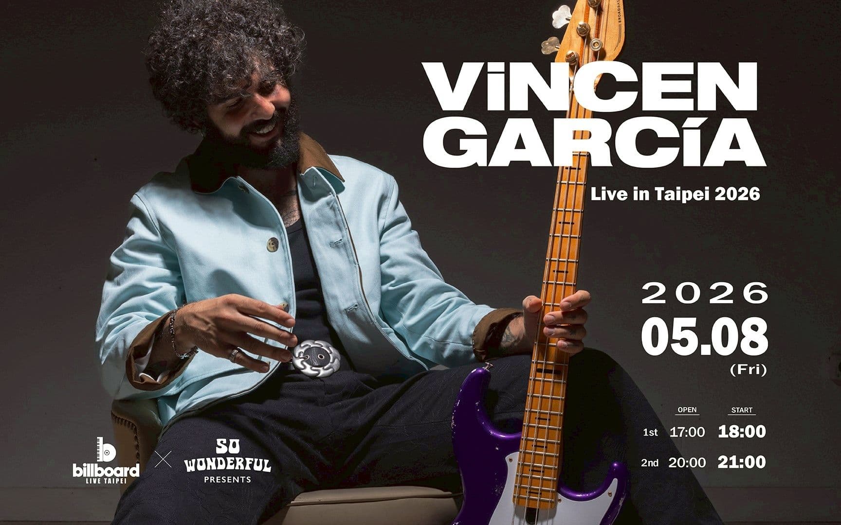 Vincen Garcia Live in Taipei 2026