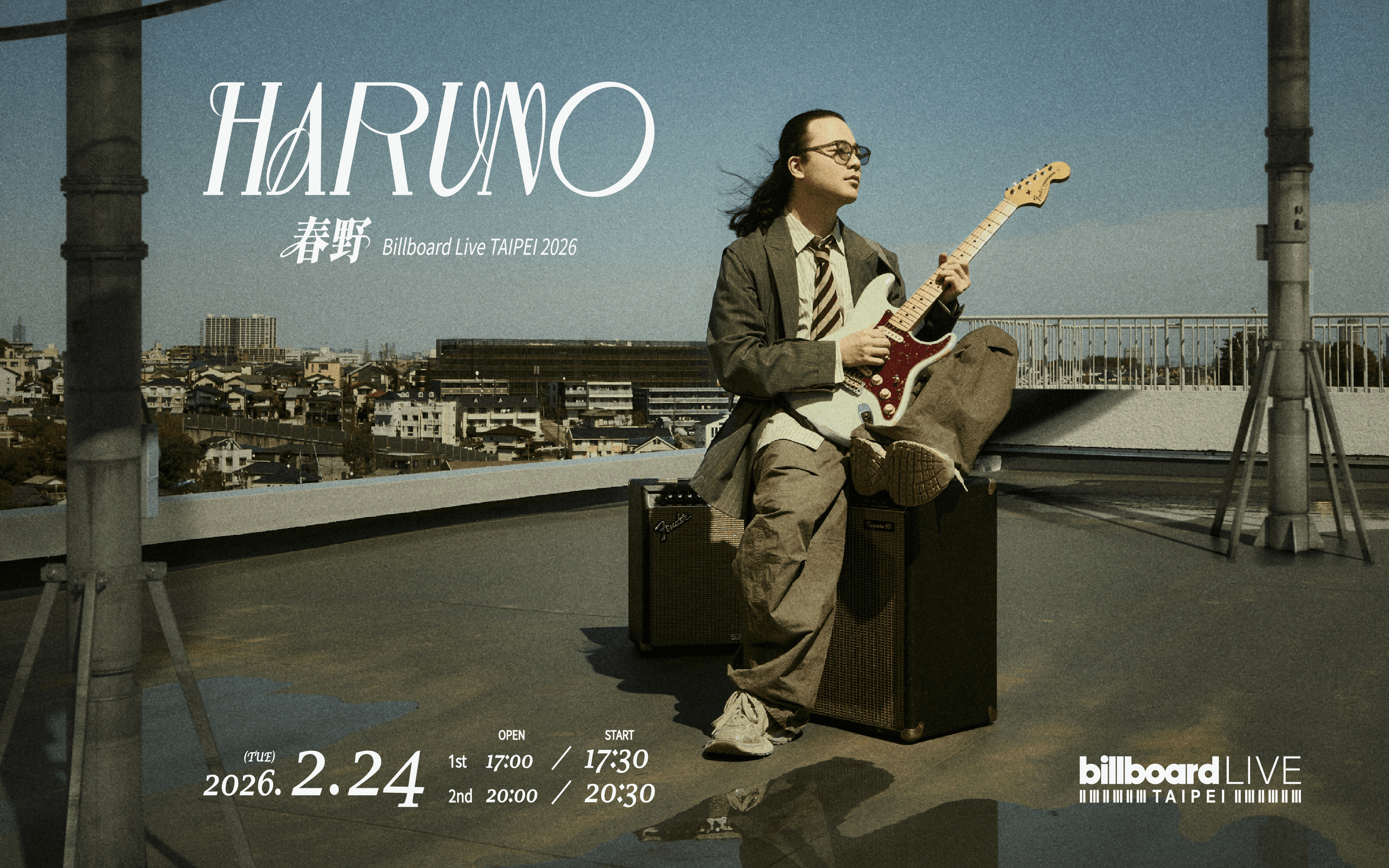 HARUNO-春野 Billboard Live TAIPEI 2026