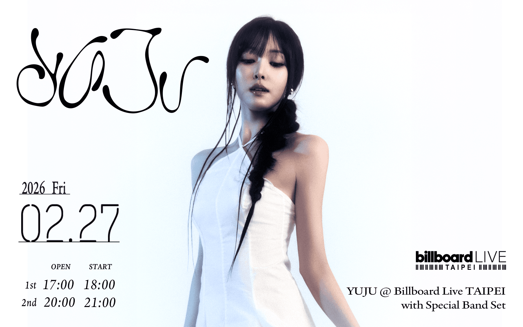 YUJU @ Billboard Live TAIPEI with Special Band Set