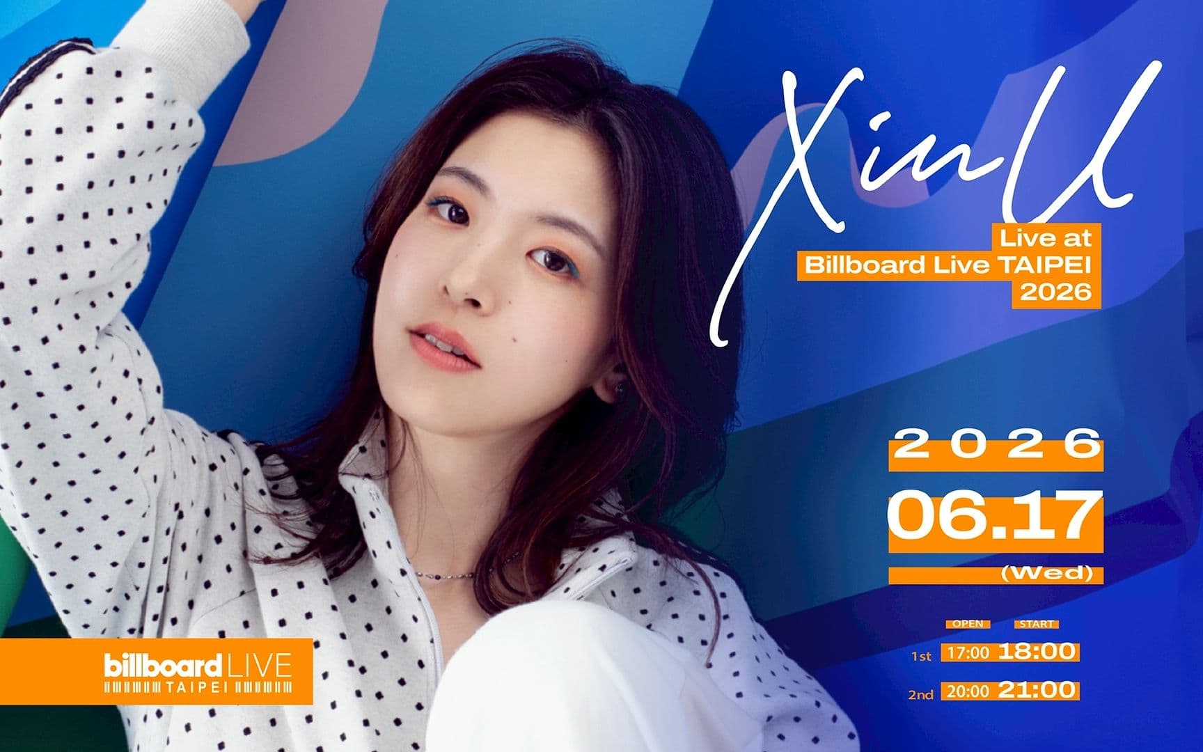 XinU Live at Billboard Live TAIPEI 2026